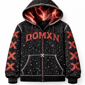 เสื้อฮู้ดดี้ผู้ชายคุณภาพพรีเมียมรุ่นใหม่ล่าสุด ผ้าฝ้าย 100% สวมใส่สบาย ระบายอากาศได้ดี พร้อมฮู้ดสำหรับผู้ใหญ่ - Product Image 3