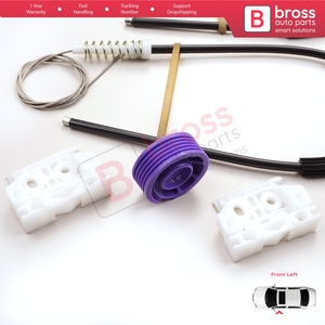Juego de Reparación de Elevalunas Eléctrico BWR882, Delantero Izquierdo, para C5 MK2 MK3 RD/TD RC RD RW 2007-2018, 4/5 Puertas, 9675899080 - Product Image 6