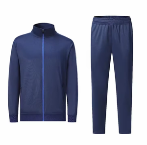 Chándal sólido informal de talla grande de corte regular Unisex de alta calidad con logotipo personalizado ligero transpirable - Product Image 2