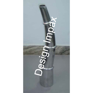 Florero de exhibición antideslizante, maceta de Metal de Pilar grande, jarrón decorativo para el hogar y la Oficina, maceta elegante portátil fácil y única - Product Image 1