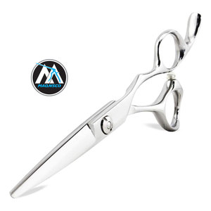 Tijeras Profesionales para Cortar Cabello con Recubrimiento de Titanio Arcoíris, Tijeras de Peluquería con Reposadíces de MAQNSCO - Product Image 4