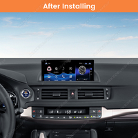Mekede Qualcomm Snapdragon 668s Car Auto Radio Head Unit 8 Core Wireless Car-play para LEXUS CT200h 2011-2017 10,25