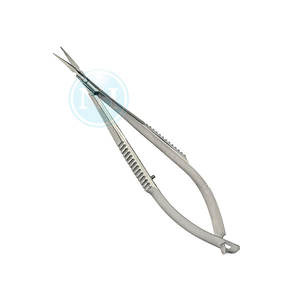 Tijeras Oftálmicas de Punta Afilada de Acero Inoxidable, Rectas, de Alta Precisión, Instrumento Quirúrgico para Uso Hospitalario - Product Image 2