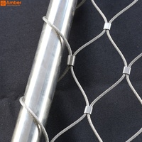 Filet de câble métallique en acier inoxydable 316 de qualité marine, résistant à la corrosion, pour garde-corps de sécurité de pont