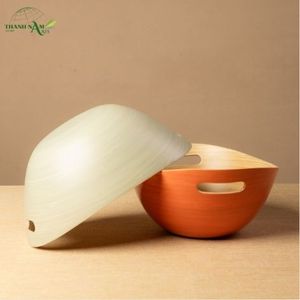 Tazón de Bambú Clásico Ecológico Desechable con Asa Suave, Personalizado para Fiestas y Uso Doméstico, Diseñado para la Comodidad Diaria, Thanh Nam Arts - Product Image 6