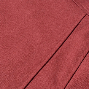 Customized Winter Unisex <b>Canvas</b> <b>Jacket</b> Red Color Long Sleeve Front Pocket Zipper Closure Windproof Breathable Eco-Friendly - Product Image 6