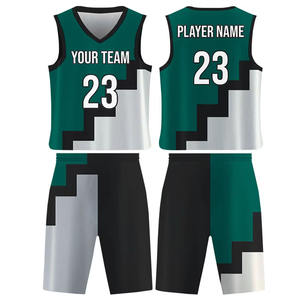 Nouveau design d'uniforme de basket-ball pour hommes 100% polyester avec logo personnalisé, uniforme d'équipe sportive fabriqué par Hanger Impex - Product Image 2