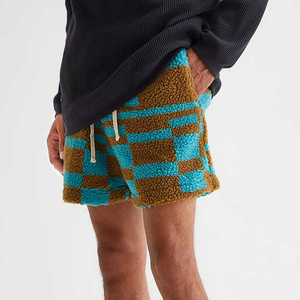 2025 Hot Trending Men's Outdoor High Street Loose Fit Corduroy Solid Vintage Quick Dry Shorts Street Wear Hip Pop - Product Image 5