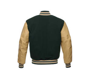 Chaqueta Universitaria de Béisbol de Alta Calidad 2026, Fabricante de Ropa Urbana Personalizada, Parche Bordado con Letras, Chaquetas Universitarias de Lana Chenilla - Product Image 6