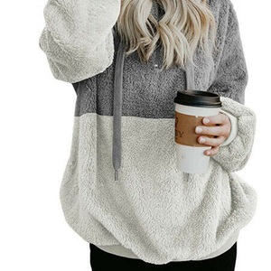 2025 OEM automne hiver sweats femmes sweats à capuche en gros prix sweat à capuche surdimensionné pour les femmes - Product Image 3