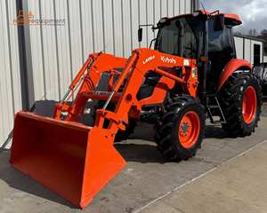 Tracteur à chenilles M6060 4x4 automatique 2021 avec chargeur et godet à attache rapide, longue durée de vie - Product Image 2