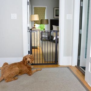 Diseño moderno 2023 Puertas de seguridad para mascotas Cobertura de borde de metal para interiores y exteriores para cachorros y otras mascotas Hecho EN LA India - Product Image 5