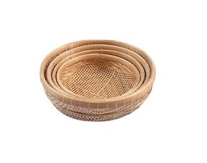 Stockage durable des aliments de qualité Panier de fruits Hôtel Restaurant Stockage des aliments de table de mariage Panier de fruits Panier de fruits en rotin - Product Image 1