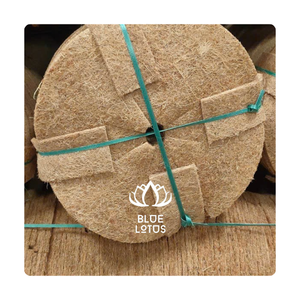 MEILLEUR PRIX ÉCOLOGIQUE EN GROS COIR DISC COIR MULCH FIBRE DE NOIX DE COCO POUR ARBRES PLANTES MS AMELIA + 84855014447 BLEU LOTUS - Product Image 1
