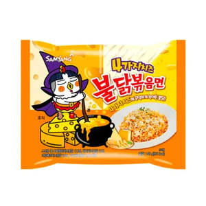 Venta al por mayor Samyang 145g queso fuego pollo fideos 4 sabor paquete coreano instantáneo picante Ramen mejor calidad precio de venta caliente - Product Image 1