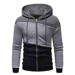 Fabricant de sweats à capuche épais personnalisés pour hommes, pulls streetwear, sweats à capuche surdimensionnés à fermeture éclair intégrale avec impression en relief - Product Image 2