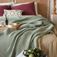 Ensemble de literie en coton biologique certifié OEKO-TEX 300 fils, 3 pièces, tissé, multi-tailles, housse de lit double, style européen et américain
