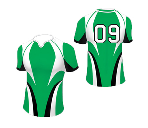 เสื้อรักบี้ผ้าฝ้ายระบายอากาศสีพื้นชุดเครื่องแบบนักเรียนสำหรับกีฬาและการฝึกซ้อม - Product Image 6