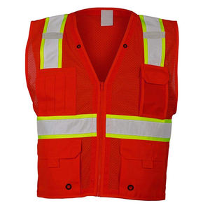 Best Quality Safety High Quality workwear <b>Vest</b> new style <b>Reflective</b> <b>Vest</b> Safety Protective Security safety <b>vest</b> breathable - Product Image 4