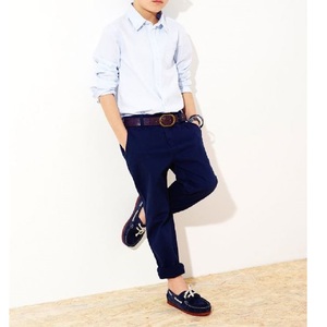 Pantalones Casuales de Secado Rápido, Sostenibles, Talla Grande, Personalizados, 100% Algodón, Transpirables, Rectos, para Niños, Bangladesh - Product Image 2