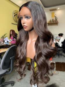 Perruques et paquets rebondissants de cheveux Remy vietnamiens 100% liste de prix de gros de cheveux humains pour les personnes - Product Image 3