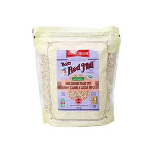 ข้าวโอ๊ตบดแบบโฮลเกรนข้าวโอ๊ตจัมโบ้เกรดแบบออร์แกนิก - Product Image 3