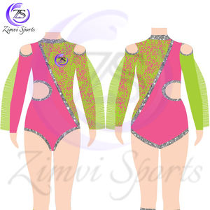 Uniformes de Majorette Hechos a Medida de Zimvi Sports, Ligeros y Fáciles de Usar, para Desfiles Escolares y Deportivos, al por Mayor - Product Image 4