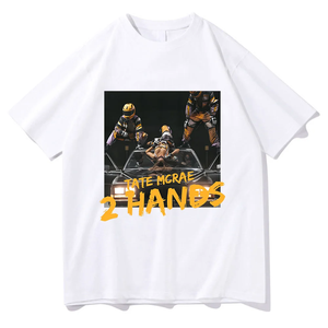 Camiseta lisa de algodón 100% para hombre, Camiseta de punto de manga corta con estampado personalizado 220 GSM para ropa informal de moda diaria, patrón sólido - Product Image 2