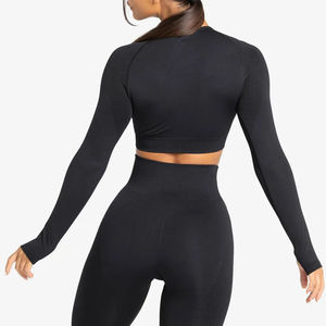 Conjunto Casual de 2 Piezas para Mujer, Top con Cuello Redondo y Pantalones Cortos, Color Sólido, Primavera Verano, Lona 100% Algodón, Transpirable y Ecológico - Product Image 6