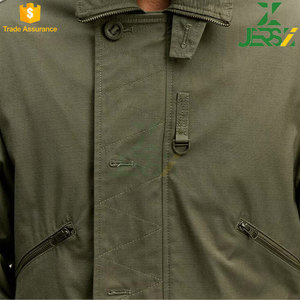 Veste d'hiver décontractée unisexe élégante avec fermeture à glissière avant et patte de patte Zig Zag vêtements d'extérieur à la mode pour hommes - Product Image 4