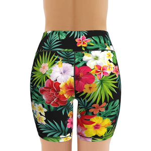 Pantalones cortos de mujer personalizados de alta calidad con volantes secado rápido transpirable a prueba de viento impermeable estambre tela para Fitness ropa de calle - Product Image 4