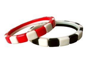 Meilleurs Bracelets Joncs Classiques pour Femmes – Design Élégant, Vente en Gros, Colorés, Géométriques Irréguliers, en Acrylique, Fantaisie, Tendance, pour Fête - Product Image 5
