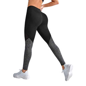 Leggings d'entraînement d'été sans couture pour femmes avec tissu respirant au style personnalisé pour le fitness et les tenues décontractées - Product Image 2