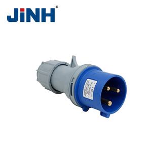 Heetverkopende Jinghong Nieuwe Type PA Nylon Materiaal IP44 32A 3P 2P+E Enkelfasige Industriële Stekker - Product Image 4