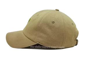 Chapeaux de papa classiques non structurés avec bord incurvé 6 panneaux tissu de coton Logo personnalisé 2D broderie Style sportif couvre-chef en gros - Product Image 3