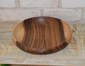 Assiette et vaisselle en bois fruits pour fête de mariage avec vaisselle taille différente et couleur bois naturel - Product Image 1