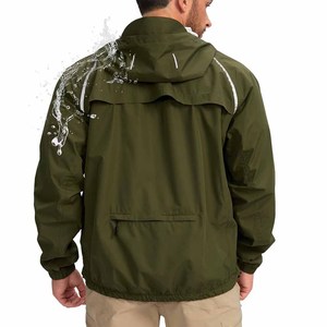 Chaqueta Impermeable Ligera para Hombre, Chaqueta de Invierno con Cremallera Completa, Fabricada en Poliéster, Chaqueta Impermeable para Hombre, Cargada por Dress Sports - Product Image 2