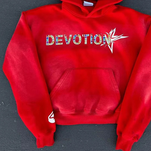 Nouveauté : sweat-shirts pour hommes en coton 100% avec broderie et strass, teinture unie, logo personnalisé pour la vente en ligne - Product Image 6