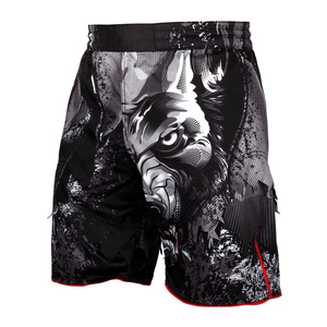 Barato personalizado de alta calidad para hombre Mma Kick Boxing Muay Thai arte marcial Grappling Shorts Fighting Trunks Pantalones cortos Gym Wears - Product Image 1