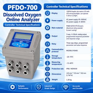 <span class=keywords><strong>FUNEL</strong></span> PFDO700 Analyseur d'oxygène dissous par fluorescence pour traitement de l'eau douce RS485 Modbus 0-20 Mg/L 0-45C - Product Image 5