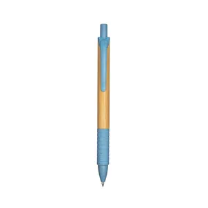 Penna Promozionale Ecologica in Bambù e Paglia di Grano, Gadget Ecosostenibili - Product Image 3