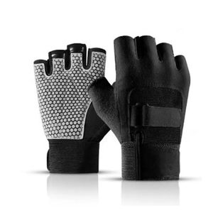 Unisex de alta calidad antideslizante gimnasio levantamiento de pesas Fitness guantes logotipo personalizado de moda Fitness levantamiento de pesas guantes para mujeres - Product Image 3
