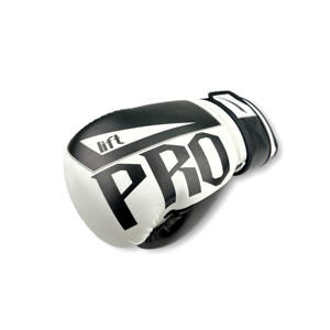 Gants de boxe en cuir PU avec logo personnalisé, gants d'entraînement et de sparring durables en synthétique pour la salle de sport et les sports - Product Image 4