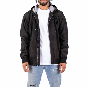 Veste coupe-vent personnalisable de la meilleure qualité en toile respirante confortable pour hommes pour une utilisation en extérieur forte demande - Product Image 4