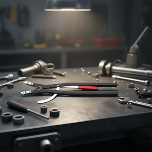 คีมล็อคแหวนล็อคแบบเคลือบผงสีดำของ Knipex พร้อมปลายตรงสำหรับแหวนล็อคภายนอก ประเภทสินค้า - Product Image 3