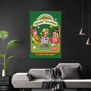 Póster de pared de Steven Rhodes: Hacemos brownies especiales - Product Image 2