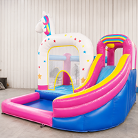 Nouveauté JIALE JL105 Château gonflable commercial en PVC pour enfants avec toboggan