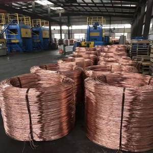 Chatarra de cobre brillante al por mayor alambre desnudo 99.9% chatarra de alambre de cobre puro a la venta - Product Image 1