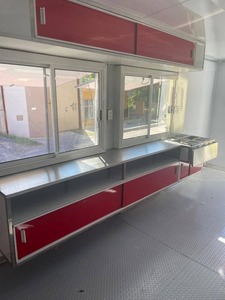 รถขายอาหารพร้อมรถเข็นขายอาหารบาบีคิวแบบเคลื่อนที่ได้รถขายอาหารในครัว - Product Image 5