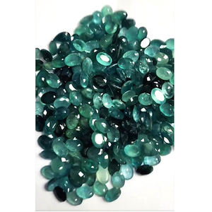 262 pièces d'apatite verte naturelle 7x5mm facette ovale 193 Cts Lot Iroc ventes de haute qualité pierre précieuse en vrac apatite foncée coupe ovale - Product Image 3